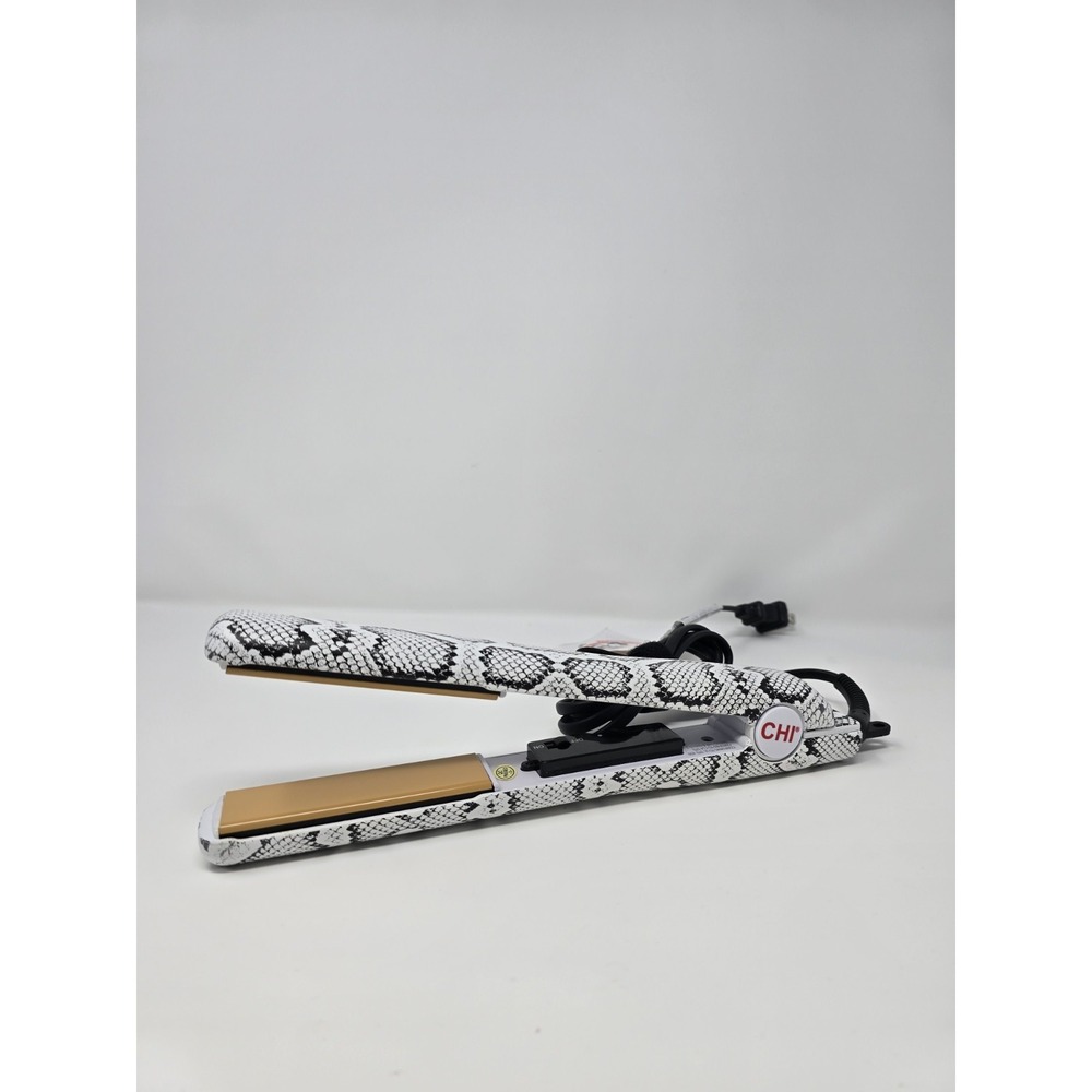CHI Ceramic 1" Flat Iron Hair Straightener Pretty Python Snake Print Tested Work